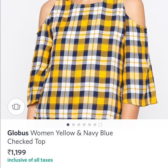 🎁Plaid Globus Top - Picture 2 of 10